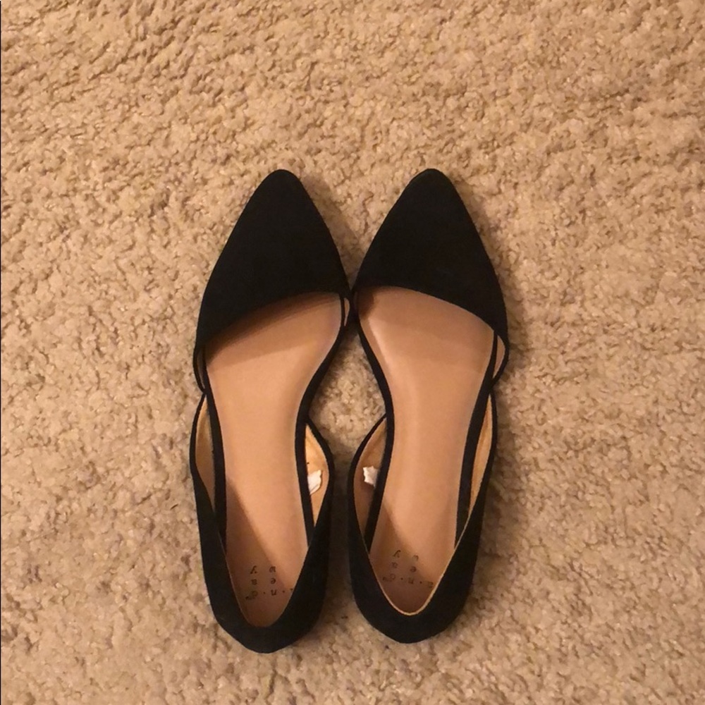 A New Day: Black flats